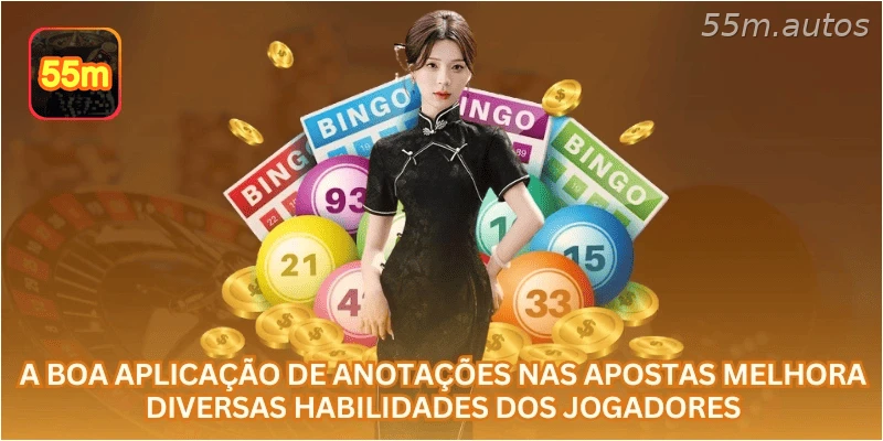 A boa aplicação de anotações nas apostas melhora diversas habilidades dos jogadores.