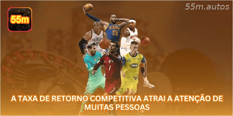 A taxa de retorno competitiva atrai a atenção de muitas pessoas.
