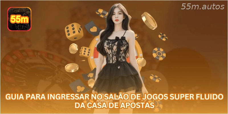 Guia para ingressar no salão de jogos super fluido da casa de apostas.
