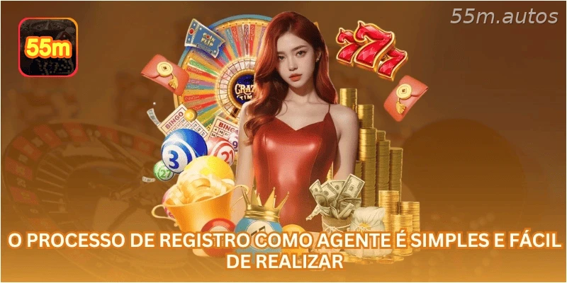 O processo de registro como agente é simples e fácil de realizar.
