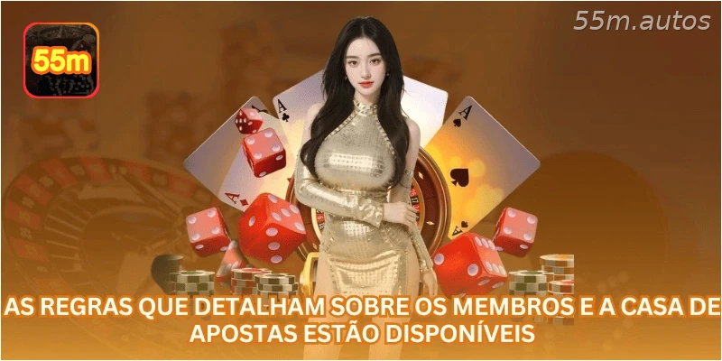Os direitos e deveres estão claramente definidos entre a casa de apostas e os jogadores.